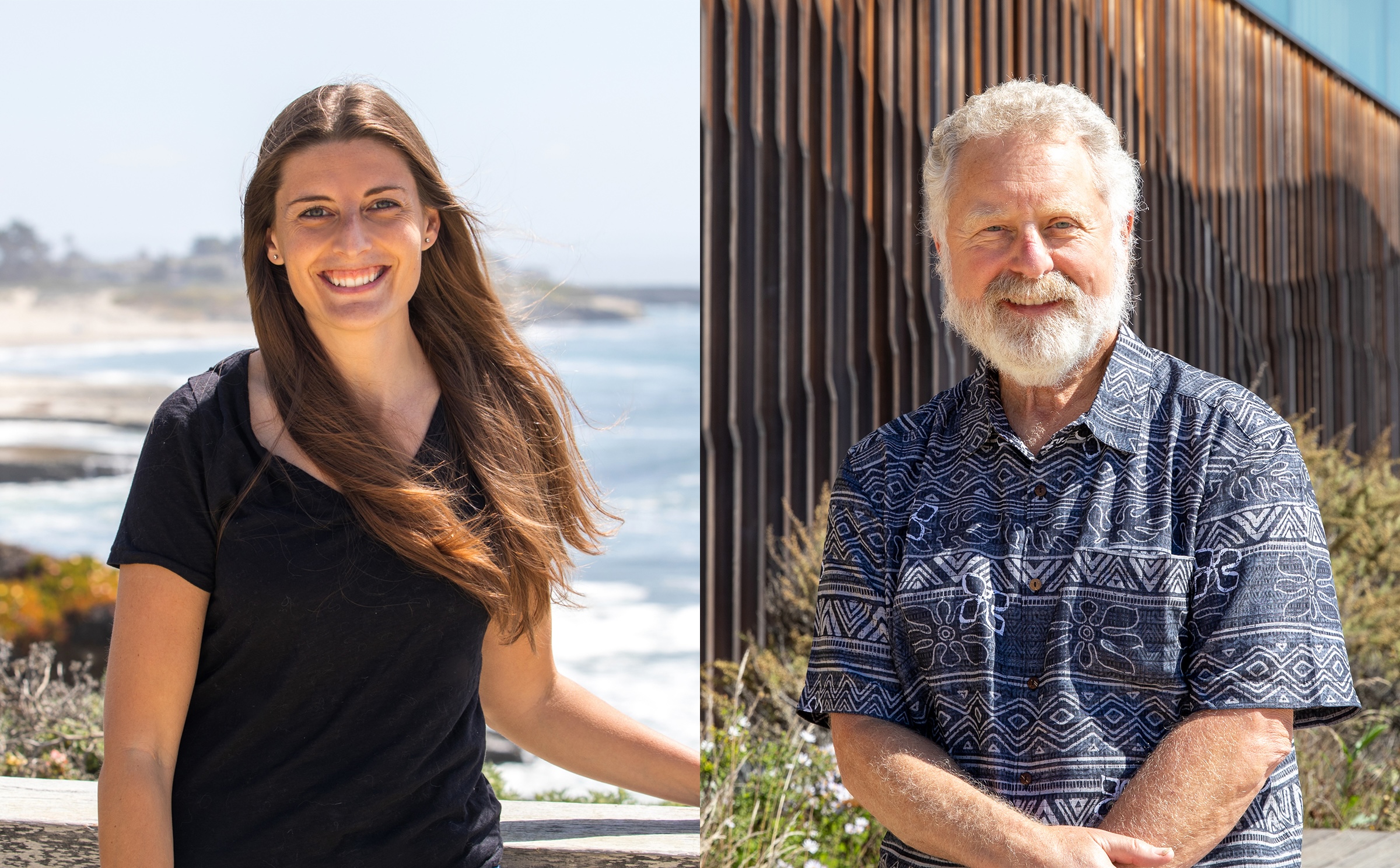 Composite image of Roxanne Beltran and Dan Costa