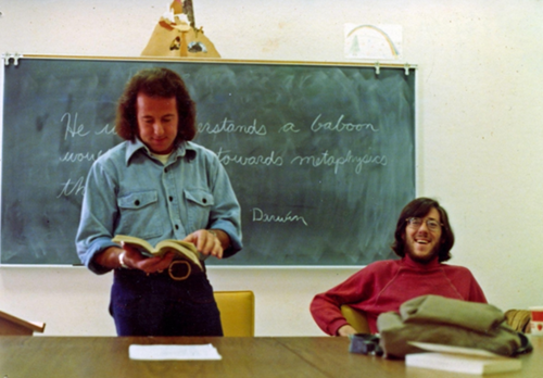 Greg Jay (Porter ‘74, literature) and his older brother Paul Jay (Porter ‘75, literature; Ph.D. ’81)
