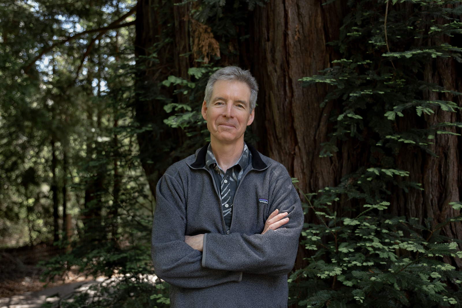 Portrait of UC Santa Cruz Professor Andrew Moore