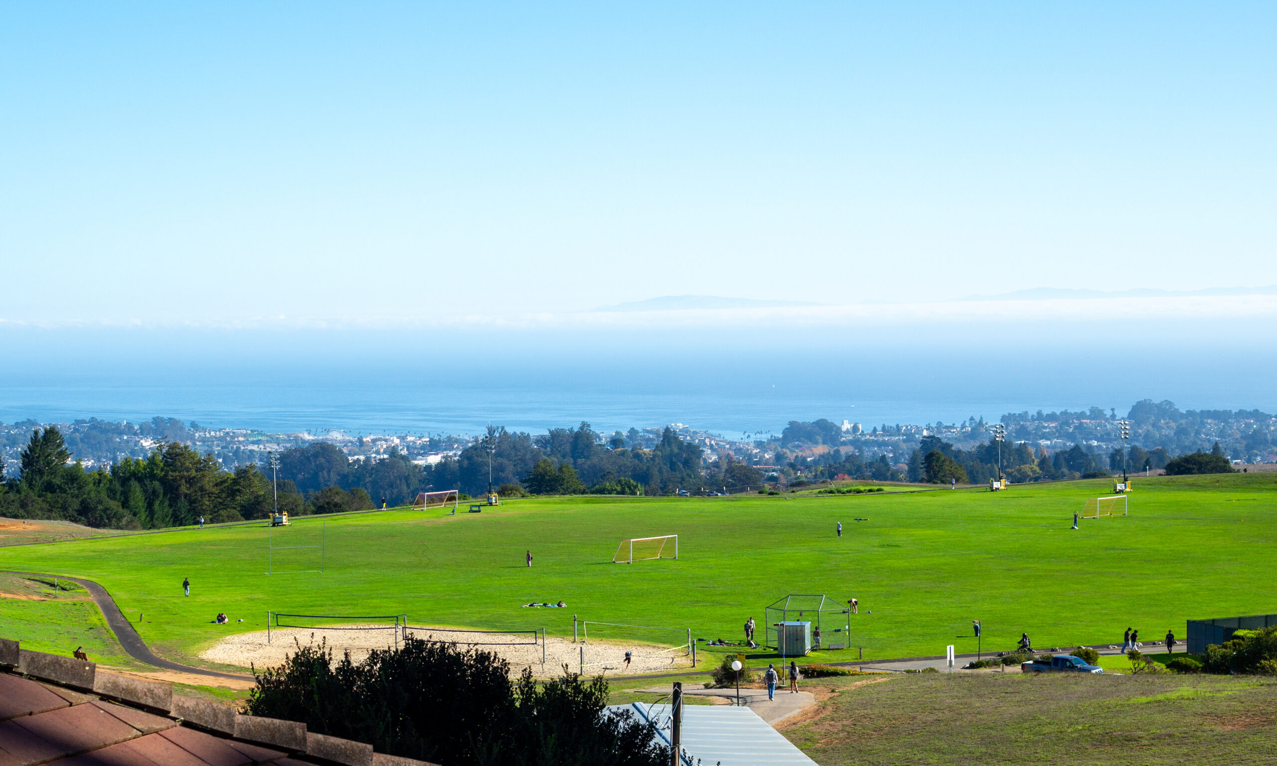 Gorgeous day overlooking the bay