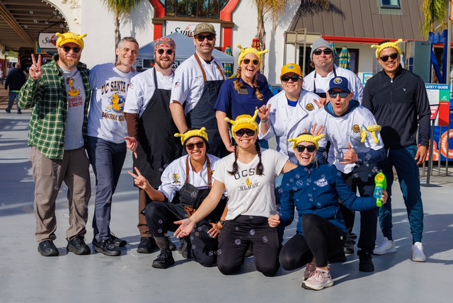 UCSC Dining Services takes first place at the Santa Cruz Beach Boardwalk Clam Chowder Cook-Off