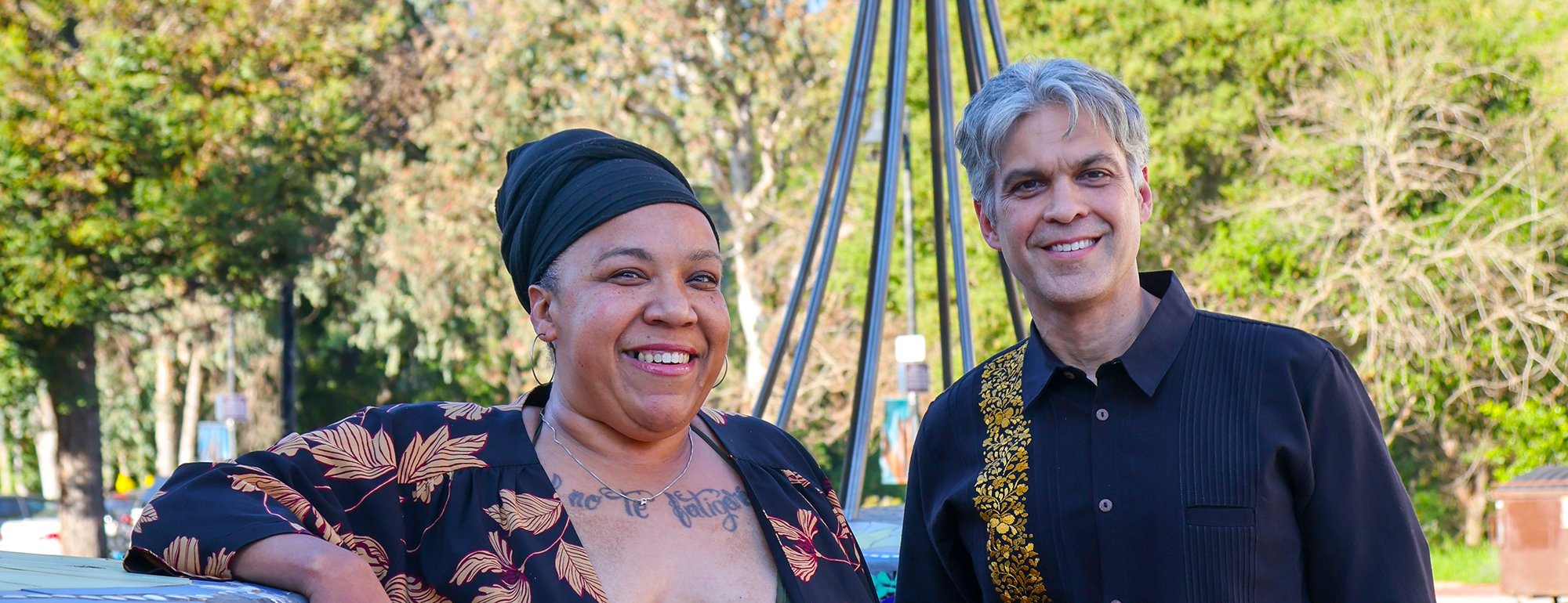 Jasmin Schlafke (left) and Enrico Ramirez-Ruiz (right)
