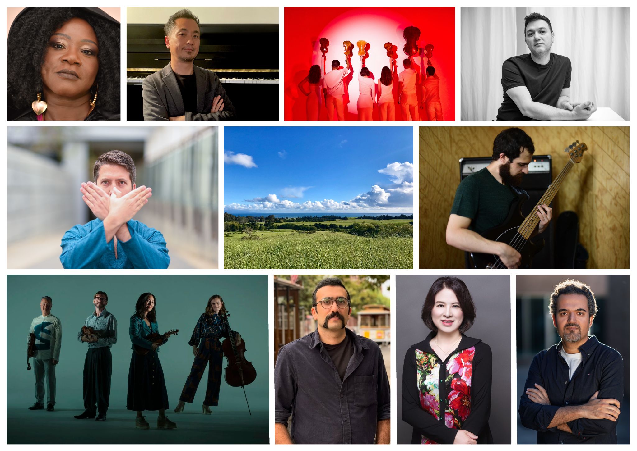Collage of people