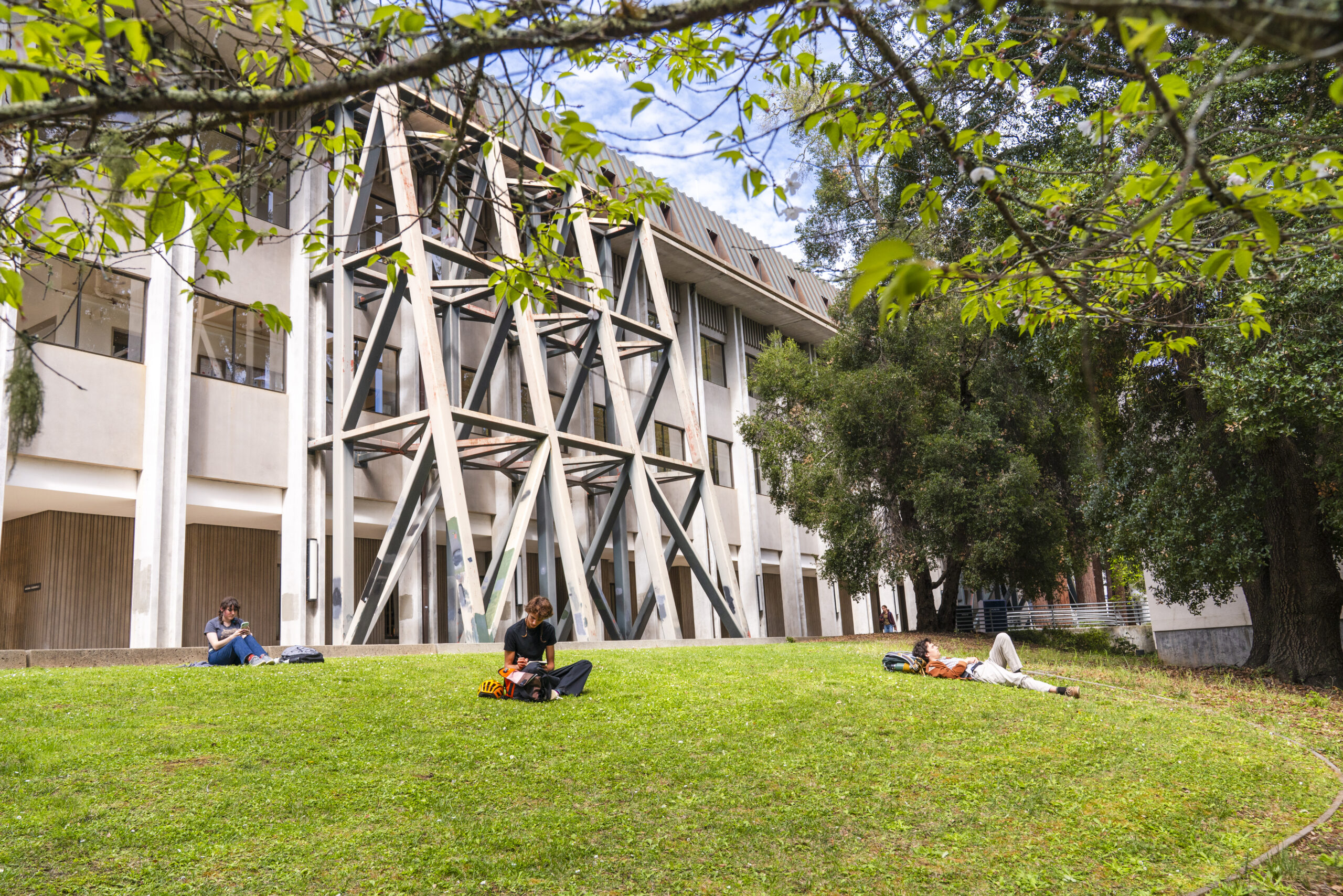 A nice spot for a break on science hill