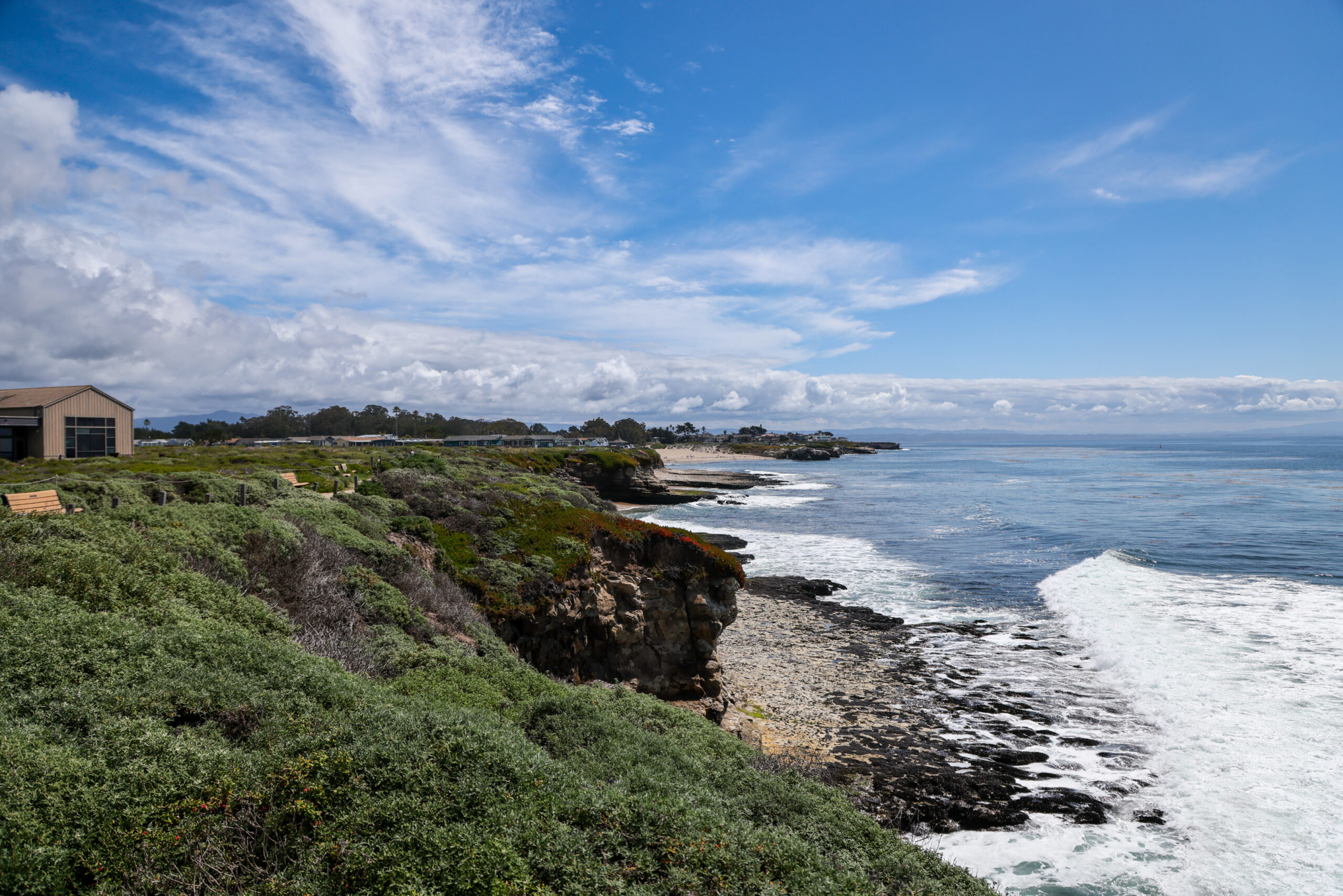Breathtaking views from our coastal campus