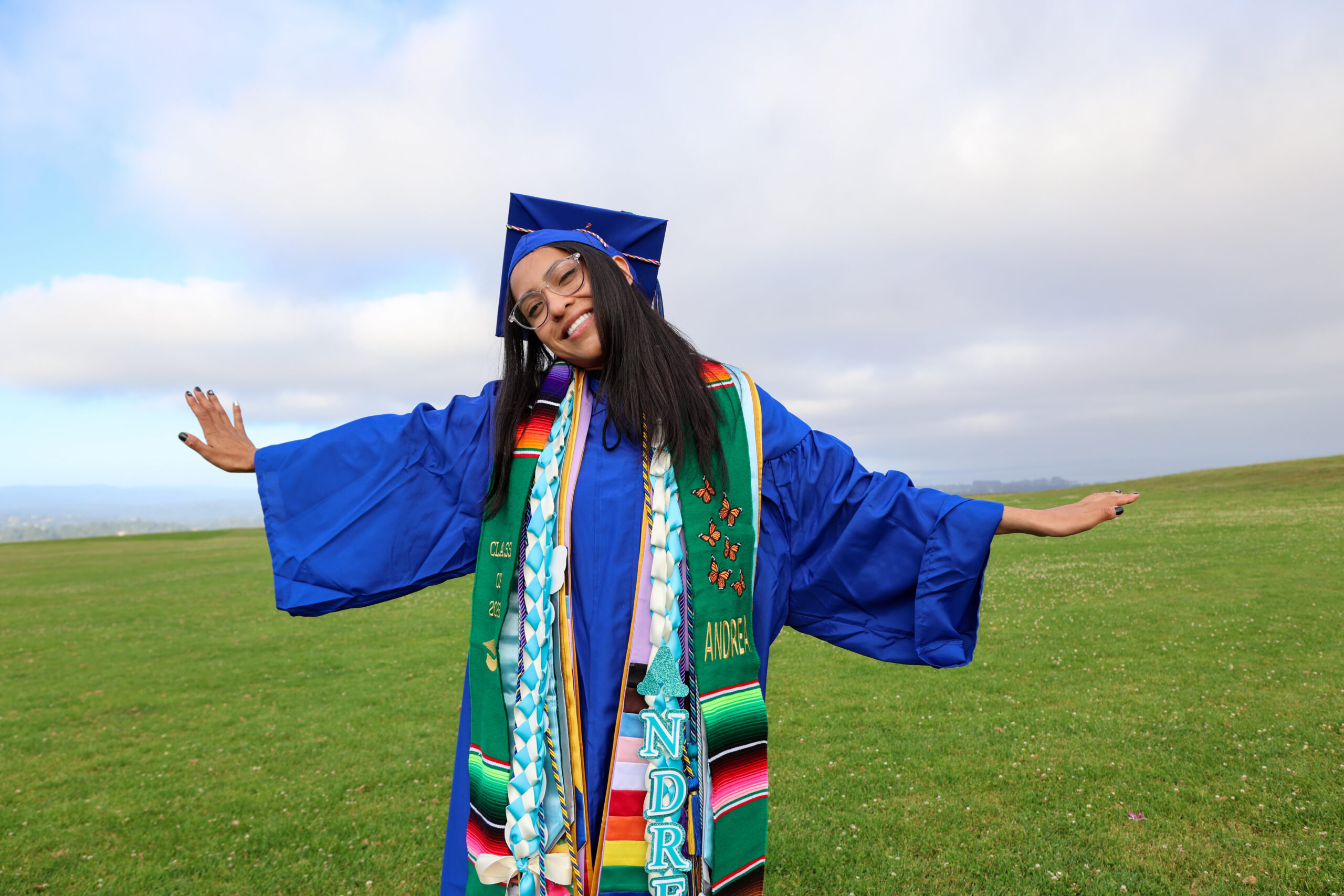 Andrea Aviles Guzman (Oakes ’26, sociology with a concentration in digital justice)